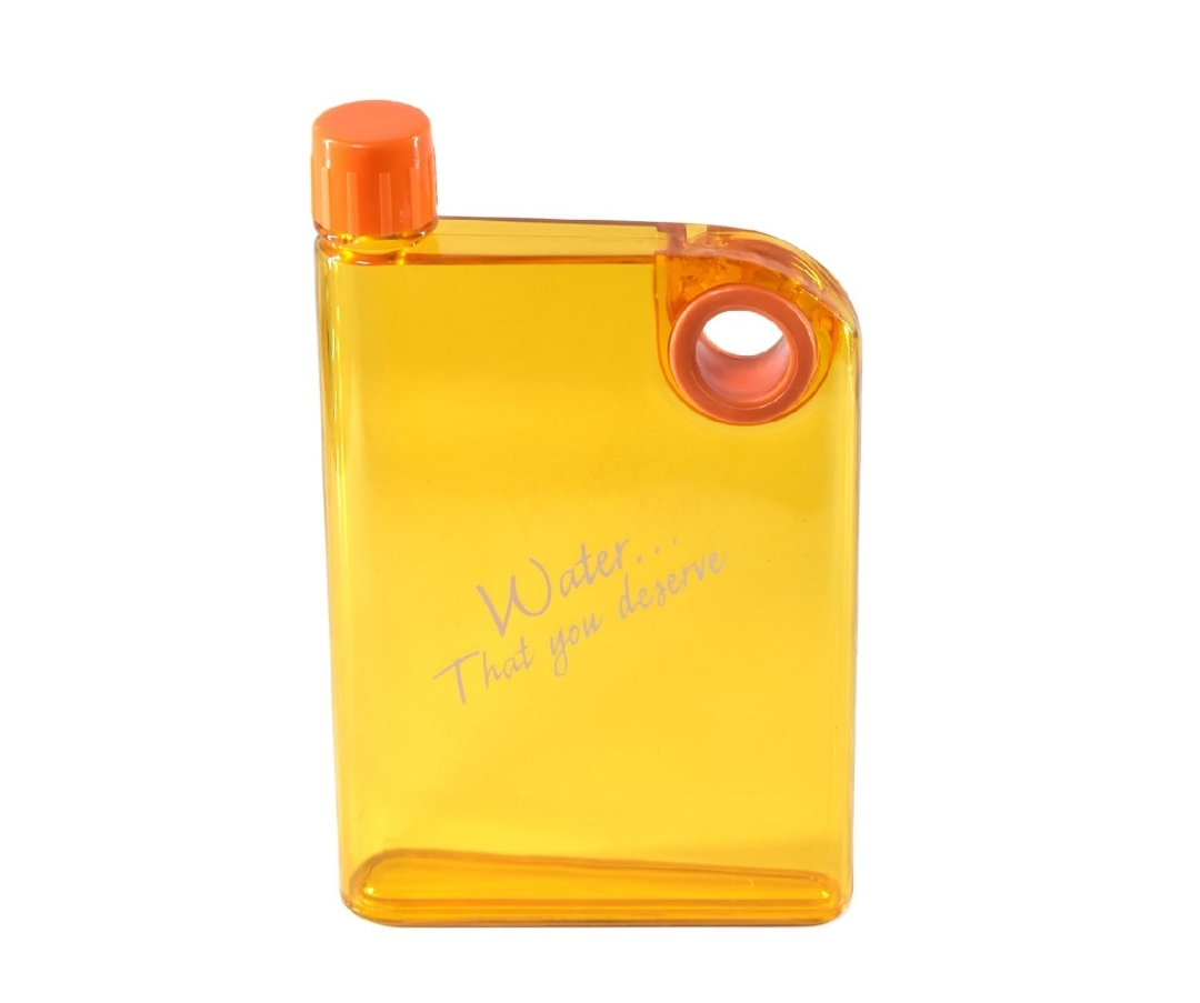 Notebook Style Slim Water Bottle